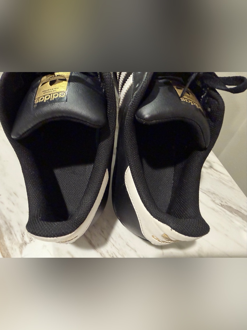 Adidas Superstar ADV Mens Shoes Core Black/Cloud White Size 13 Sneakers 3 Stripe - Picture 7 of 9